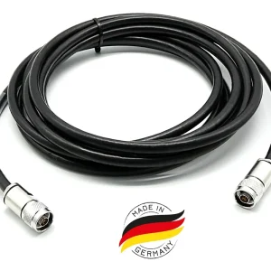 5m N-Kabel N-Stecker auf N-Stecker Koaxkabel RG213 Black N-Type Solange Der Vorrat Reicht