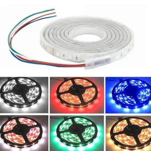 Solange Der Vorrat Reicht 5m RGB LED Stripe flexibel IP68 24V 36W mit 150LEDs