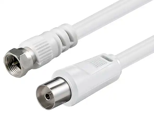 5m TV SAT Kabel Koaxbuchse auf F-Stecker Preisknaller
