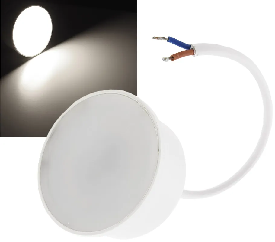 Jetzt Zugreifen 5W LED Birne 50mm MR16 400lm 230V 4000K WW LED Modul