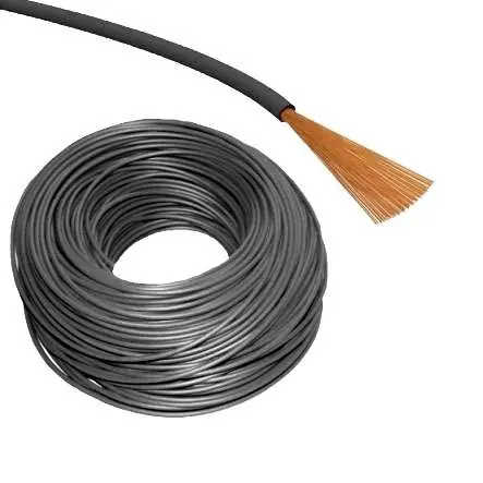 75m Litze 1x 1qmm SCHWARZ Bundware Verdrahtungsleitung Premium