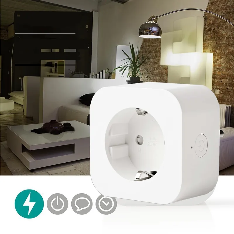 APP Steckdose 1-fach Zwischensteckdoes mit APP WLAN IP20 Indoor Steckdose Direktkauf
