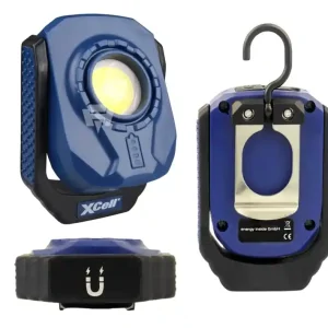 Abverkauf Arbeitsleuchte Akkustrahler 6W IP66 IK6 Lithium-Akku mit USB Ladekabel