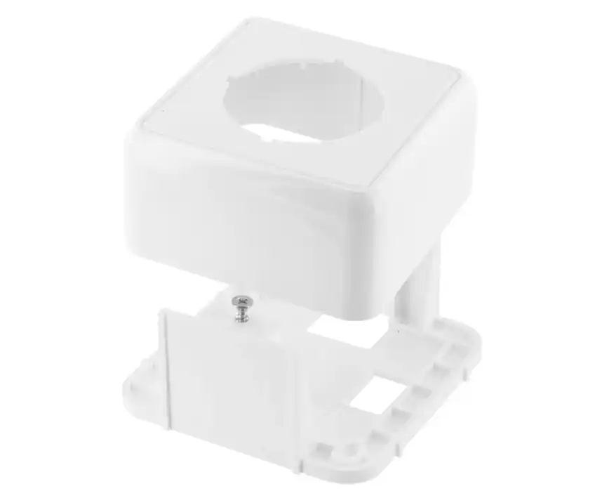Mega-Angebot Aufputzrahmen 80x80mm Alpinweiss zB für Netzwerkdose Antenndosen