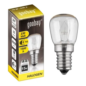 Knallerangebot Backofenlampe Glühlampe E14 15W 230V Klar bis 300 Grad