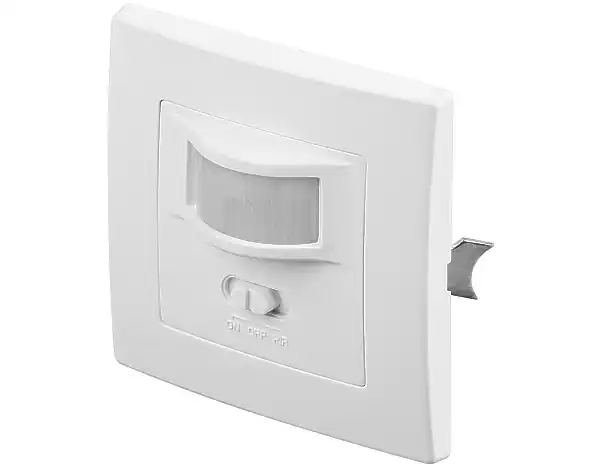 Bewegungsmelder Unterputz statt Schalter 230V 2Draht 160Grad RW bis 12m bis 500W Nur Für Kurze Zeit