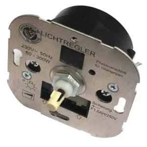 Dimmer Unterputz UP Drehdimmer bis 300W ohne Blenden Im Trend