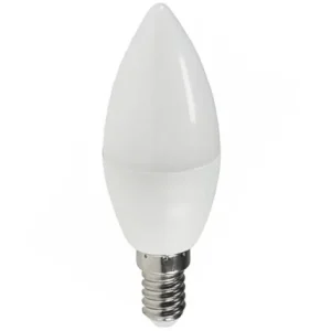 Geld-Zurück-Garantie E14 LED Glühlampe 230V E14 Kerze 6W Warmweiss 450lm