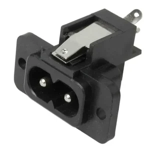 Euronorm Einbaubuchse Netzbuchse Kleingerätbuchse Kleingeräteeinbaustecker C8 Direktkauf