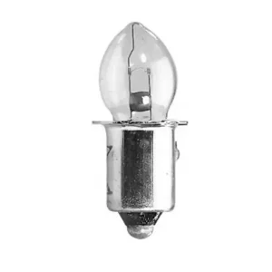 Glühlampe 6V Steckbirne 6V 3W 500mA P13 ohne Gewinde Steckkontakt DM9mm Neu
