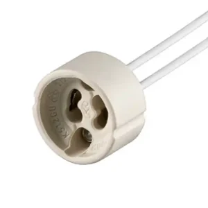 Top-Angebot GU10 Fassung für LED Leuchtmittel oder Halogen GU10 Keramik rund