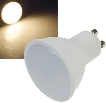 Direkt Vom Hersteller GU10 LED Strahler 230V 8W Warmweiss MR16 650Lumen 110° Flood