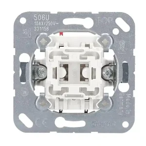 Jung 1-fach Schalter-Einsatz 506U Wechselschalter Begrenztes Angebot