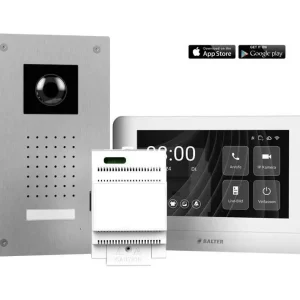 Kamera Türsprechanlage 2-Draht für 1-Familienhaus mit Touch Monitor ENTRI-L Türsprech Sprechanlage Online Kaufen