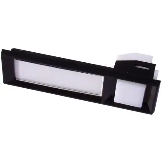 Klingelknopf 75x21mm zu Meteor Renz Seko Taster mit Namensschild für Klingel Sale