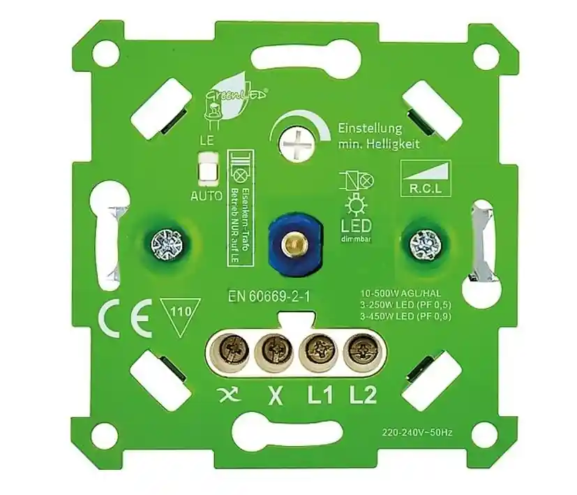 LED Dimmer mit Automatik Unterputz UP 230V bis 450W pas zu GIRA Jung BJ Bestpreis