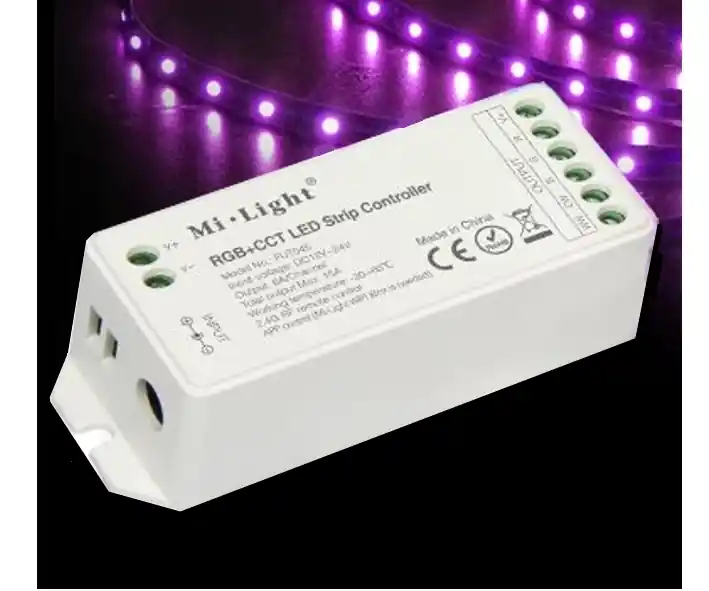 LED RGB-WW Kontroller 5-Kanal 5x6A 12V-24V MiBoxer mit Funkempfänger Abverkauf