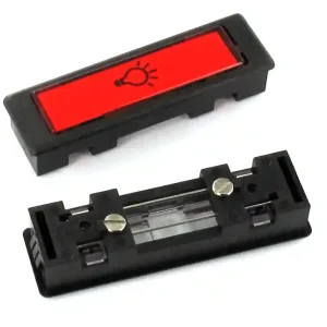 Lichtknopf 75x21mm zu Renz Seko mit Taster zu Klingelknopf Premium
