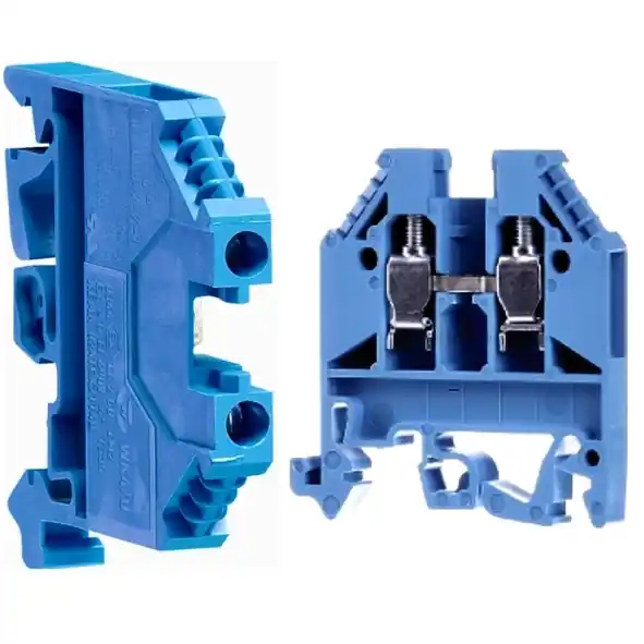 Neue Kollektion N-Klemme blaue Durchgangsklemme Reihenklemmen Blau KXA Klemme