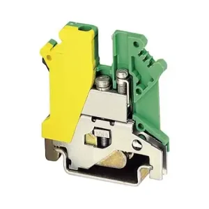 PE-Klemme UK5 Durchgangsklemme Gelb-Grün Reihenklemmen GE-GR Top-Angebot