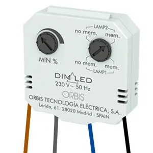Exklusiv Push Dimmer Tasterdimmer 230V LED Dimmer bis 100W oder Glühlampen bis 150W
