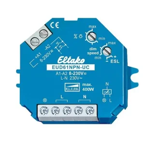 Push Dimmer Tasterdimmer 230V LED Dimmer bis 100W oder Glühlampen bis 400W Schneller Versand
