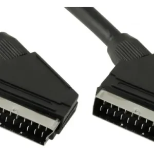 Knallerangebot Scartkabel 10m Scart vollbelegt mit Gesamtschirmung 21-pol vernickelt