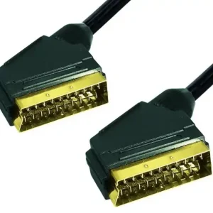 Günstig Scartkabel 3m Scart HQ-Stecker vergoldet