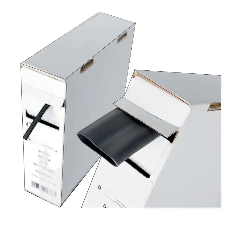 Schrumpfschlauch 6,4mm Schwarz 2:1 -- 12m Spenderbox --- Nur Heute