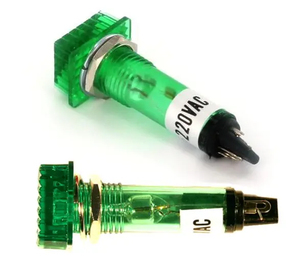 Online Kaufen Signallampe Grün 230V 13x16mm Signalleuchte