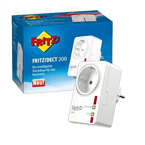 Jetzt Bestellen SmartHome Fritz DECT-200 Steckdose Verbraucher schalten und Energieverbrauch messen