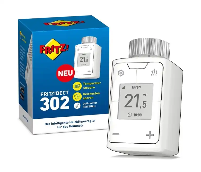 SmartHome Fritz DECT-302 Intelligenter Heizkörperregler Heizungsthermostat Begrenztes Angebot