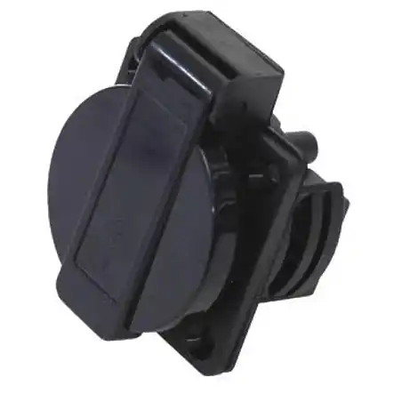 Steckdose IP54 Einbaudose 230V 16A Schutzkontakt Dose Schwarz Limited Edition