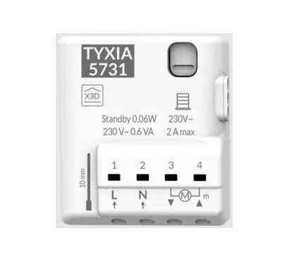 Tydom TYXIA 5731 Jalousien Rollladen oder Markisen per Funk steuern bis 2A Motor Garantierte Lieferung