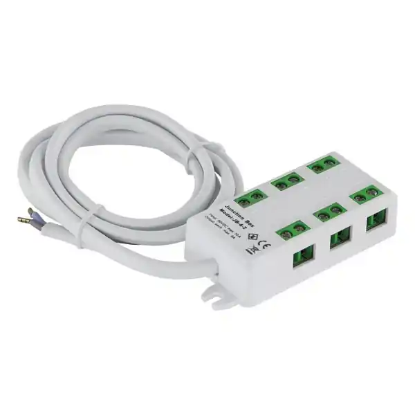 Schnäppchen Verteiler 6-fach Niedervoltverteiler für 12V 24V bis 240W LED oder Halogen Klemmverteiler