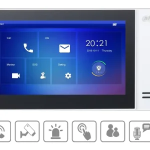 Zubehör weitere 7zoll Monitor Dahua VTH Weiss IP-LAN PoE versorgbar Exklusiv