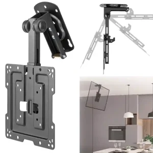 Klappbarer Deckenhalter für Bildschirme Fernseher 48-109cm 19-43zoll bis 20Kg Exklusiv