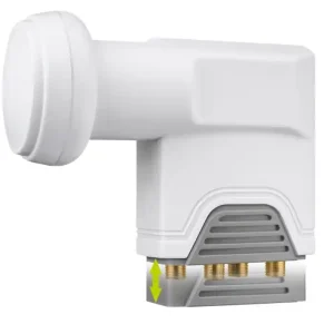 SAT LNB Quattro Digital Analog 40mm ohne Switch für Multischalter Rabatt