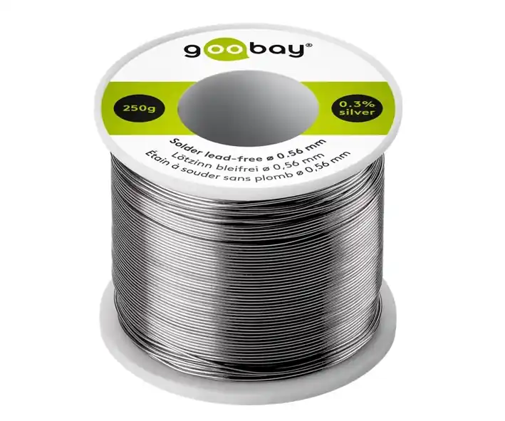 Geld-Zurück-Garantie 0,56mm Bleifreies Lötzinn 250gr Spule Sn96,5Ag0.3Cu0.7