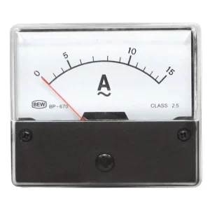 15A AC Drehspul Instrument 70x60mm 15AAC Wochenendangebot
