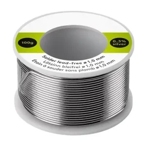 1mm Bleifreies Lötzinn 100gr Spule Sn99Ag0.3Cu0.7 Gleich Bestellen