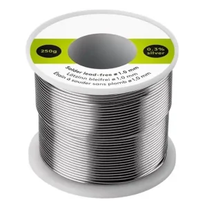 1mm Bleifreies Lötzinn 250gr Spule Sn99Ag0.3Cu0.7 Original