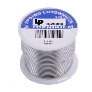 1mm Lötzinn 250g mit Flussmittel Pb haltig SN60Pb40 Original