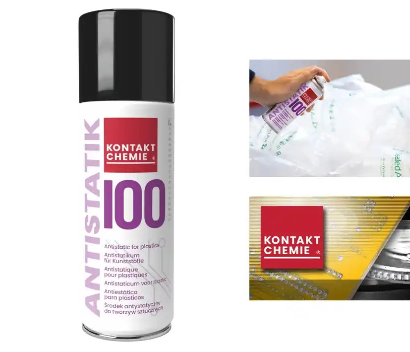 Garantierte Lieferung 200ml Antistatik Spray CRC ESD Spray mit Reiniger für Bildschirme Monitore Acrylglas usw