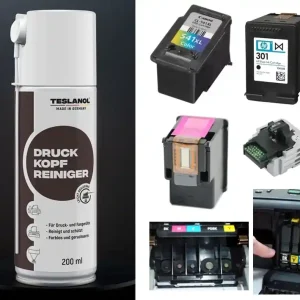 Hochwertig 200ml Spray für Drucker Druckkopfreinigerspray reinigt Tintedüsen