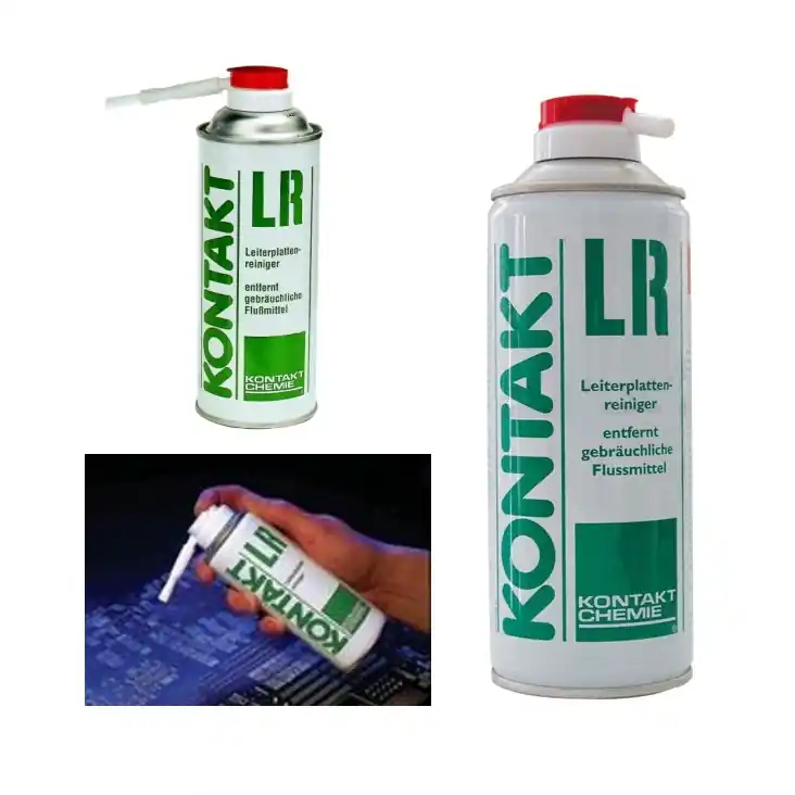 Geprüft 200ml Spray Kontakt LR Platinenreiniger Leiterplattenreiniger Sprühwäsche Reiniger