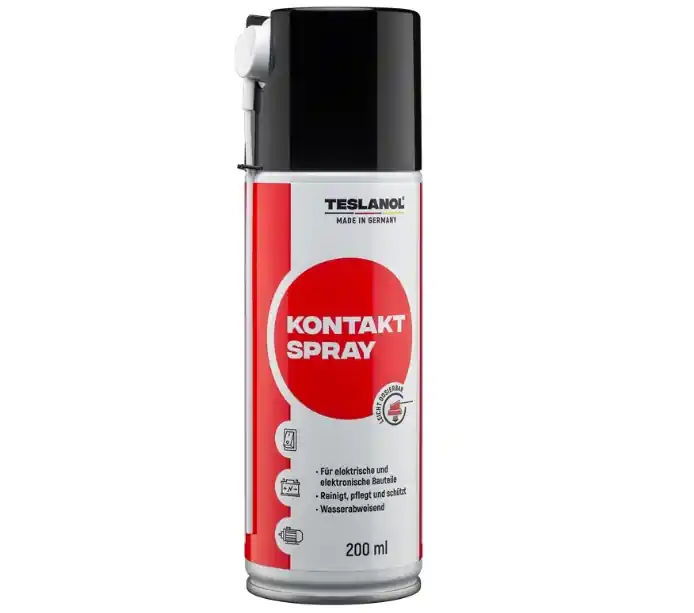 Bestpreis 200ml Spray Kontaktreiniger ideal für Poti-Schalter-Relais Teslanol T6 OSZILLIN