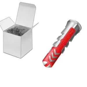 Preiswert Dübel 6x30mm DUOPOWER 6mm Dübel -- 100-St Pack ---