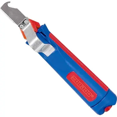 Kabelmesser Abisoliermesser Weicon Messer für 4-28mm Kabel Sonderangebot