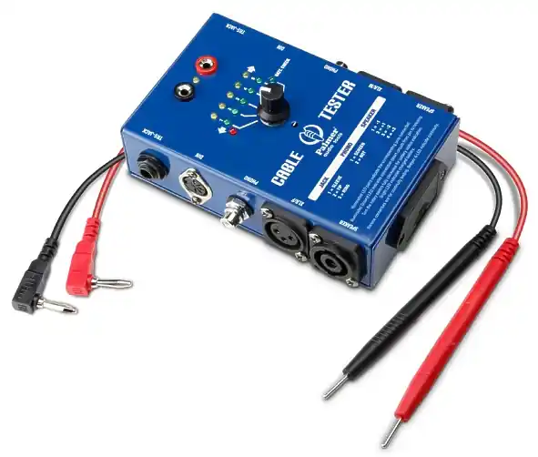 Kabeltester für Audiokabel Speacon XLR Klinke Cinch Midi DIN Kabelprüfer mit 13Leds Gratis Versand